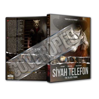 Siyah Telefon - The Black Phone - 2022 Türkçe Dvd Cover Tasarımı